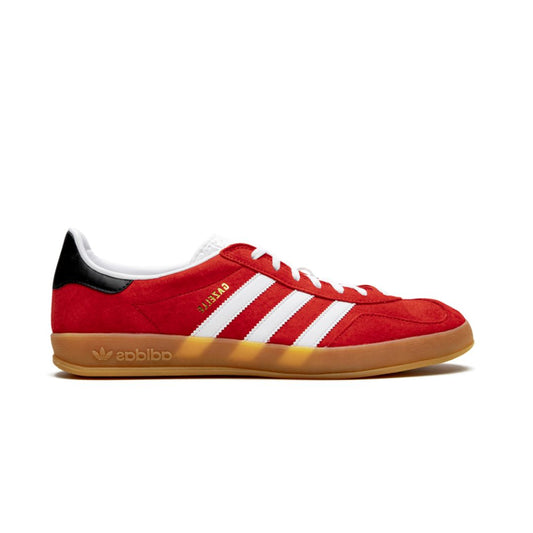 Adidas Gazelle Indoor Scarlet Cloud White Adidas Gazelle Indoor Core Black Keesef 
