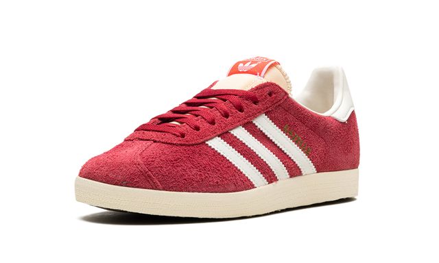 Adidas Gazelle Team Victory Red Off White Cream White Adidas Gazelle Indoor Core Black Keesef 