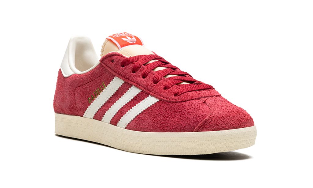 Adidas Gazelle Team Victory Red Off White Cream White Adidas Gazelle Indoor Core Black Keesef 
