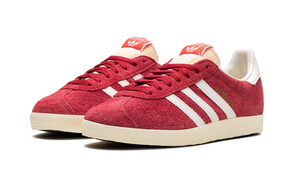 Adidas Gazelle Team Victory Red Off White Cream White Adidas Gazelle Indoor Core Black Keesef 