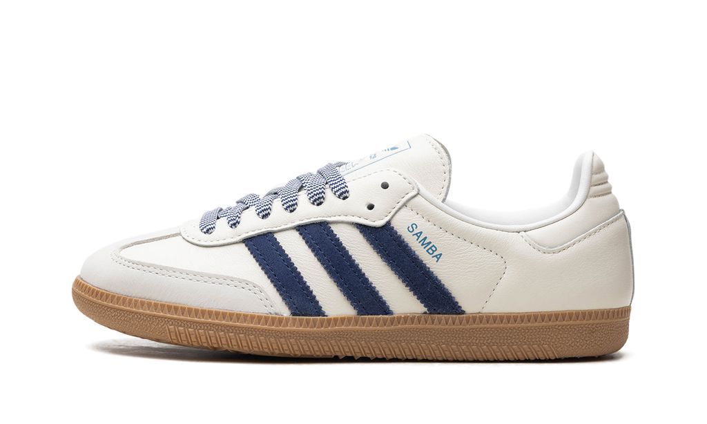Adidas Samba Off White Dark Blue Keesef 