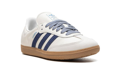 Adidas Samba Off White Dark Blue Keesef 