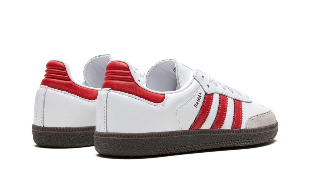 Adidas Samba OG White Scarlet Keesef 