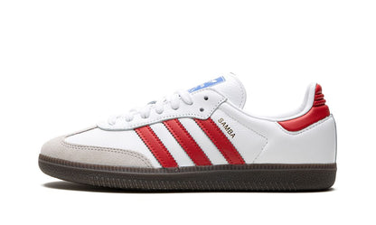 Adidas Samba OG White Scarlet Keesef 