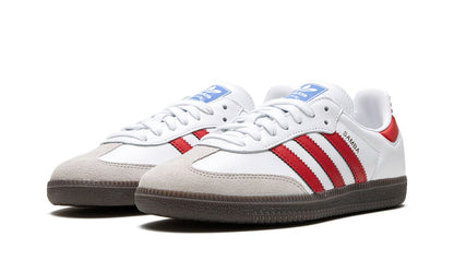 Adidas Samba OG White Scarlet Keesef 