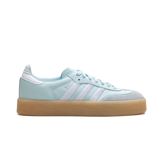 Adidas Sambae Almost Blue Silver Metallic Gum Adidas Samba Vegan Keesef 