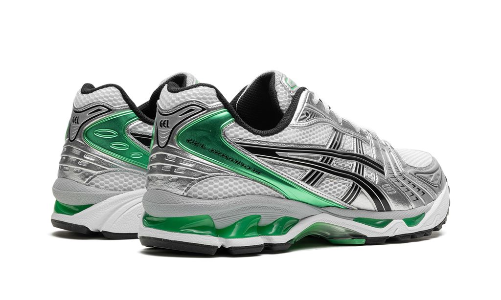 Asics Gel Kayano 14 White/Malachite Green Keesef 