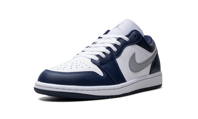 Jordan 1 Low Wolf Grey Midnight Navy