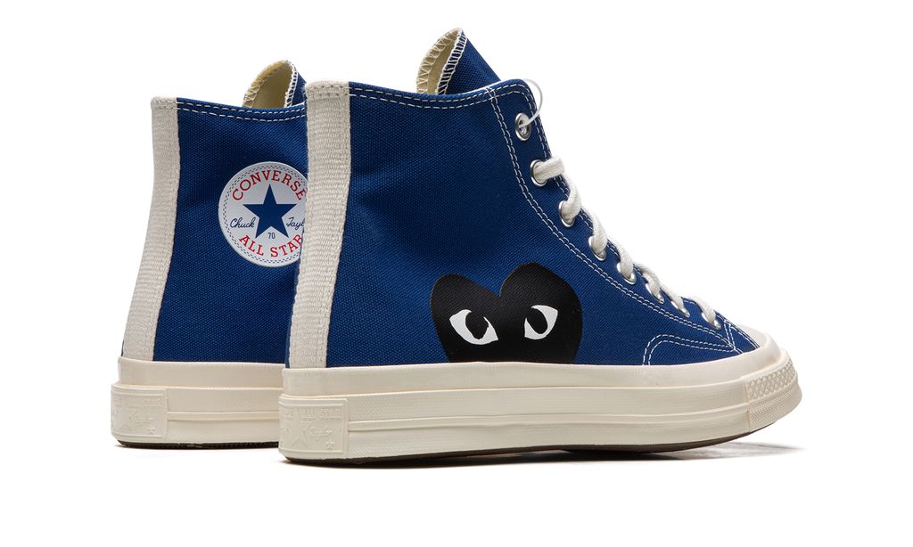 Converse Chuck 70 CDG Hi Blue Quartz Keesef 