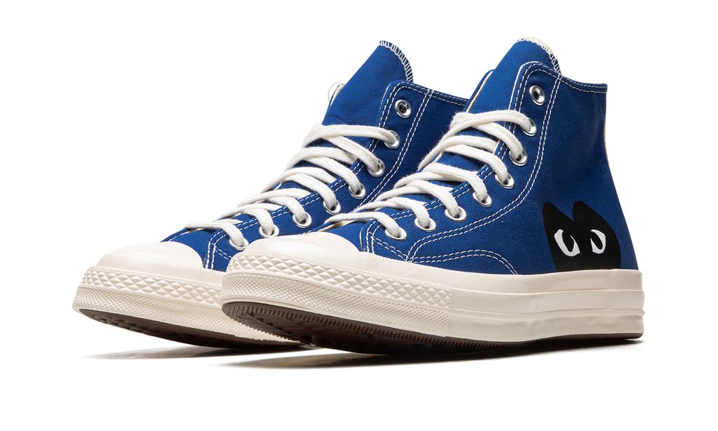 Converse Chuck 70 CDG Hi Blue Quartz Keesef 