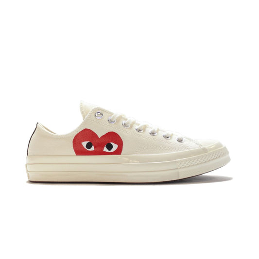 Converse Chuck Taylor All Star 70s Ox Comme des Garçons Play White Converse Chuck Taylor All Star 70s Ox Comme des Garçons Play White Keesef 