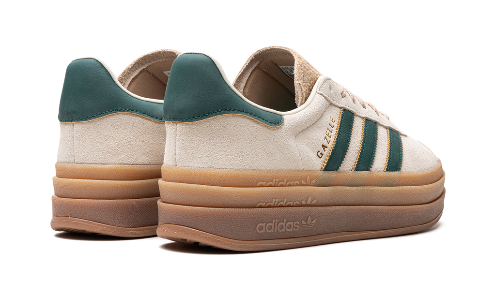 Adidas Gazelle Bold Magic Beige Collegiate Green