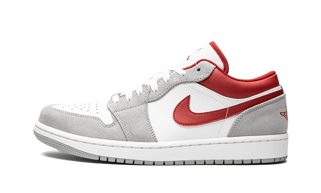 Jordan 1 Low SE Light Smoke Grey Gym Red