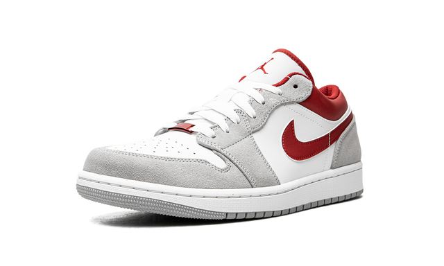 Jordan 1 Low SE Light Smoke Grey Gym Red