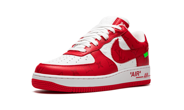 Air Force 1 Low Louis Vuitton By Virgil Abloh White Red