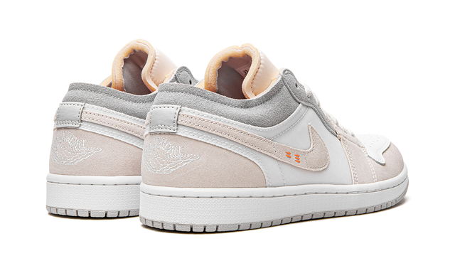 Air Jordan 1 Low Inside Out Cream White Light Grey