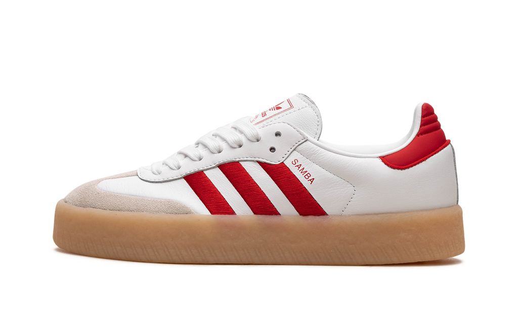 Adidas Sambae White Better Scarlet Gum