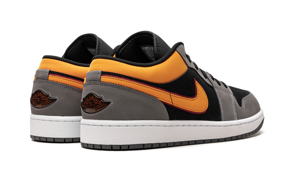 Jordan 1 Low Graphite Vivid Orange