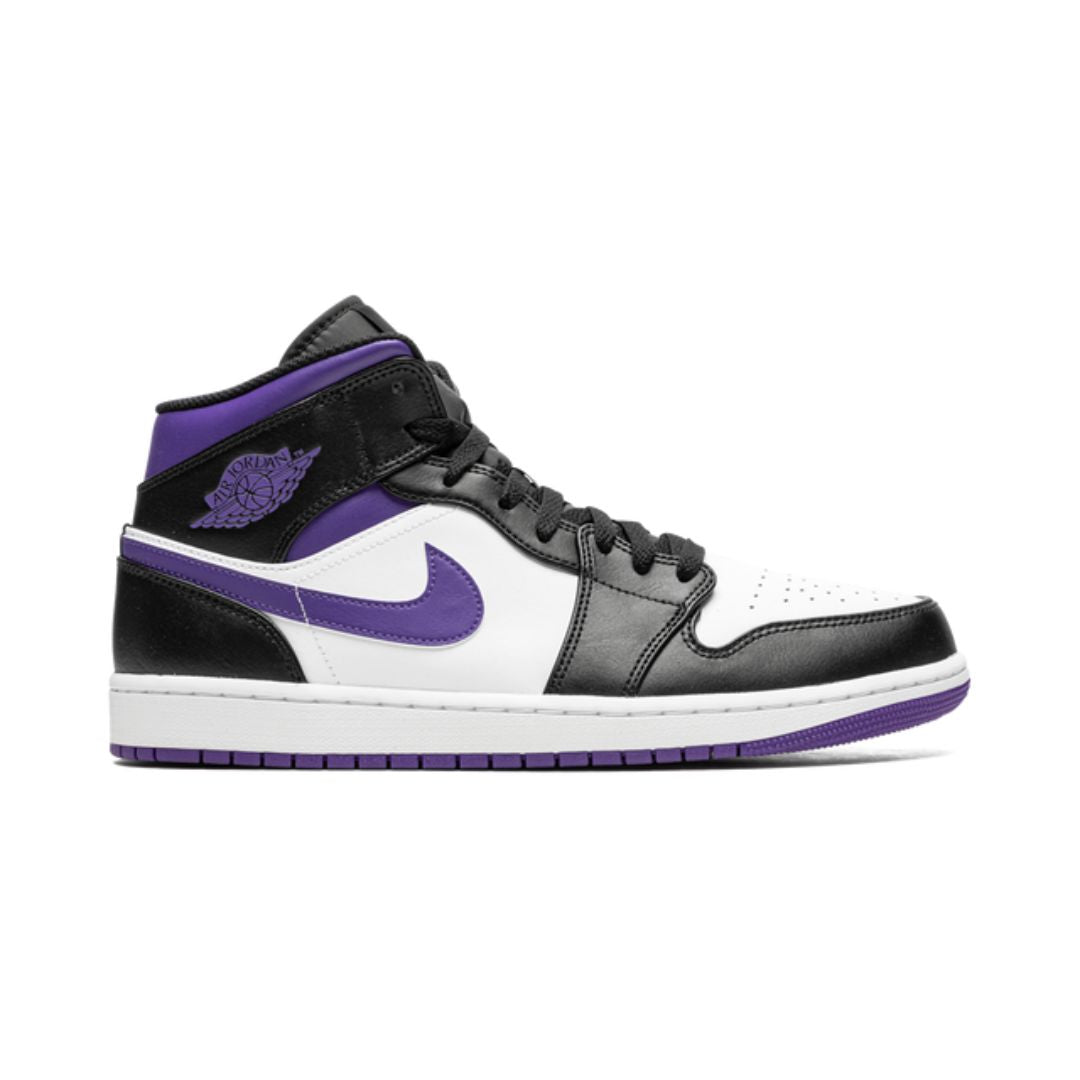 Jordan 1 Mid Dark Iris Jordan 1 Mid Barely Orange Light Violet Keesef 