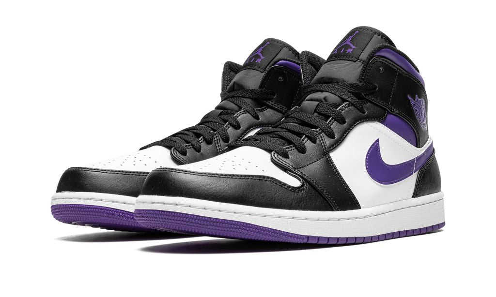 Jordan 1 Mid Dark Iris Jordan 1 Mid Barely Orange Light Violet Keesef 