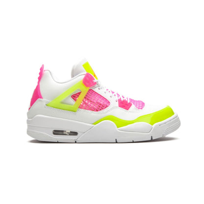 Jordan 4 Retro White Lemon Pink Jordan 4 Retro Keesef 