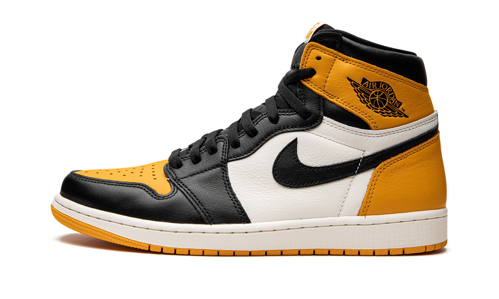 Jordan 1 Retro High Taxi Yellow Toe