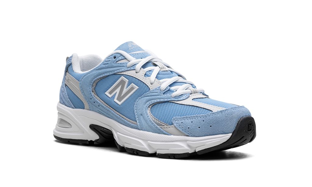 New Balance 530 Blue Haze ASICS Gel-NYC Oatmeal Obsidian Grey Keesef 