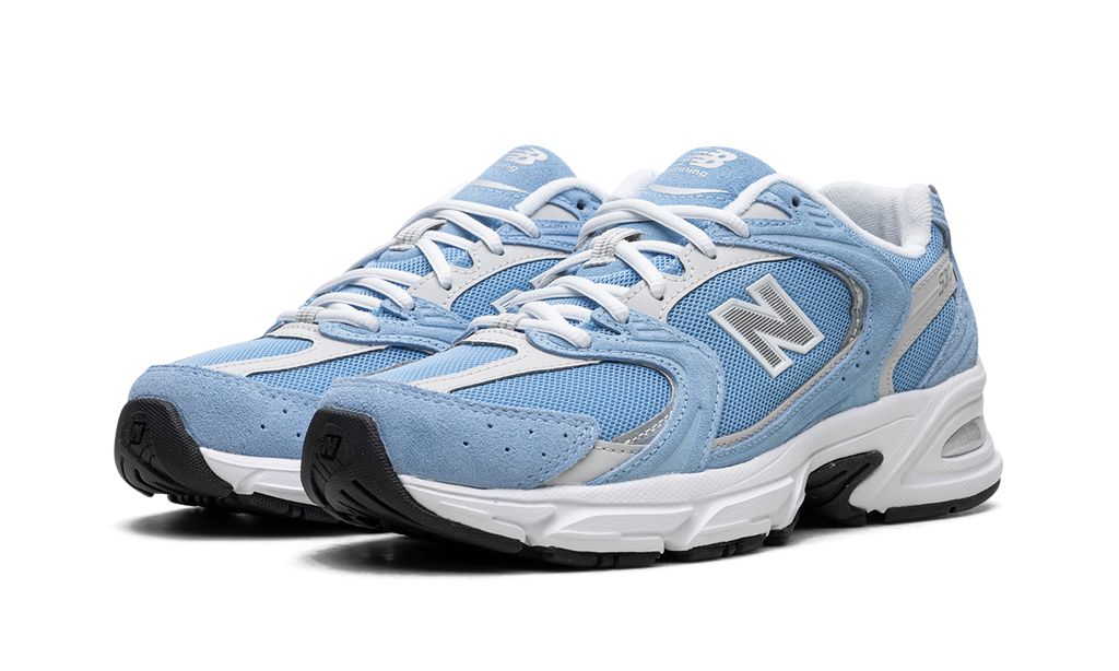 New Balance 530 Blue Haze ASICS Gel-NYC Oatmeal Obsidian Grey Keesef 