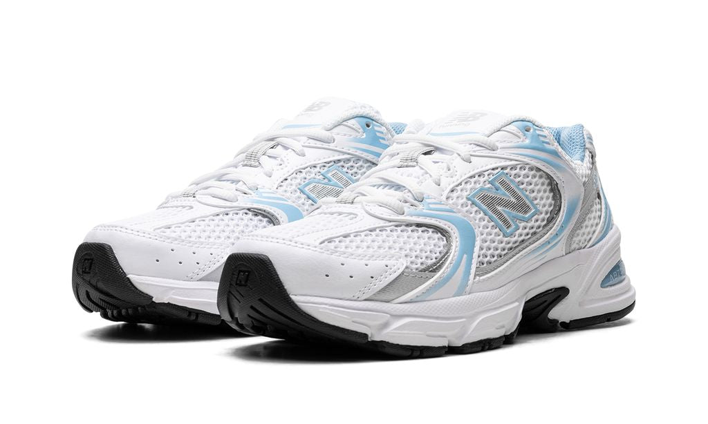 New Balance 530 Carolina New Balance 530 White Silver Navy Keesef 