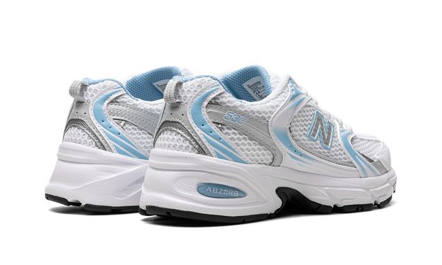 New Balance 530 Carolina New Balance 530 White Silver Navy Keesef 
