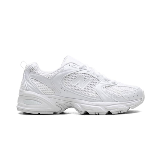 New Balance 530 Triple White New Balance 530 White Silver Navy Keesef 