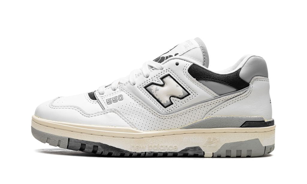 New Balance 550 VINTAGE WHITE BLACK New Balance 550 Purple White Keesef 