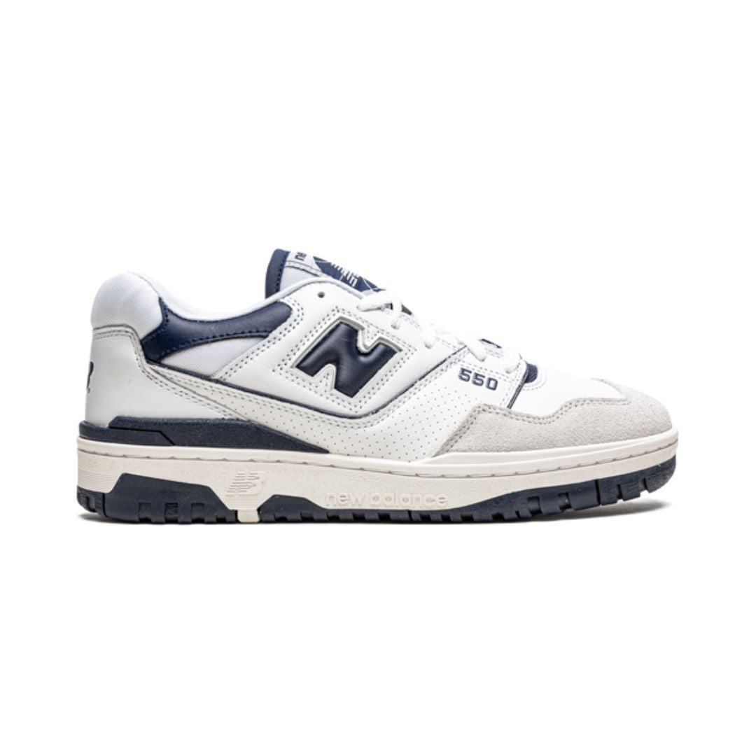 New Balance 550 White Navy Blue New Balance 550 Purple White Keesef 