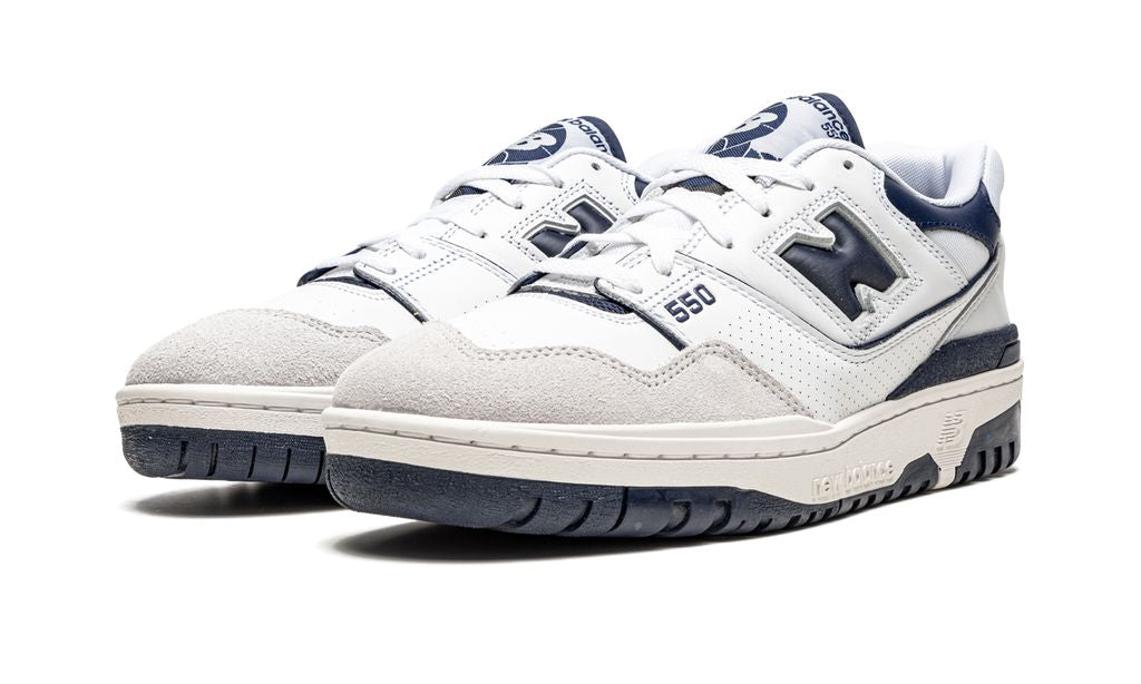 New Balance 550 White Navy Blue New Balance 550 Purple White Keesef 