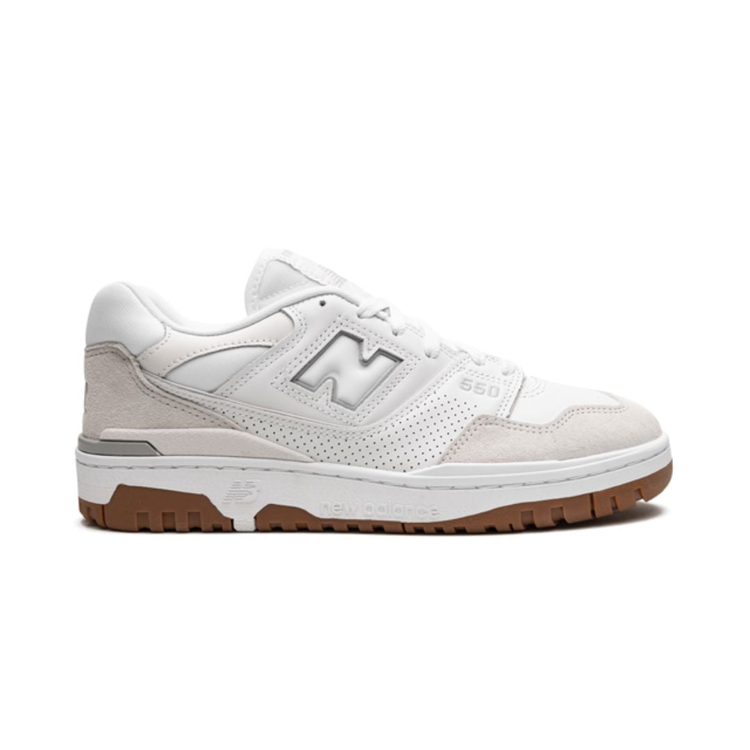 New Balance 550 White/Gum New Balance 550 Purple White Keesef 