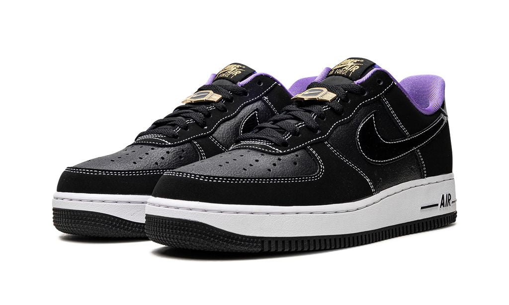 Nike Air Force 1 Low LV8 World Champ Black Purple Nike Air Force 1 Low '07 LV8 World Champ Black Purple Keesef 