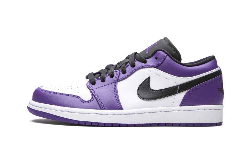 Jordan 1 Low Court Purple White