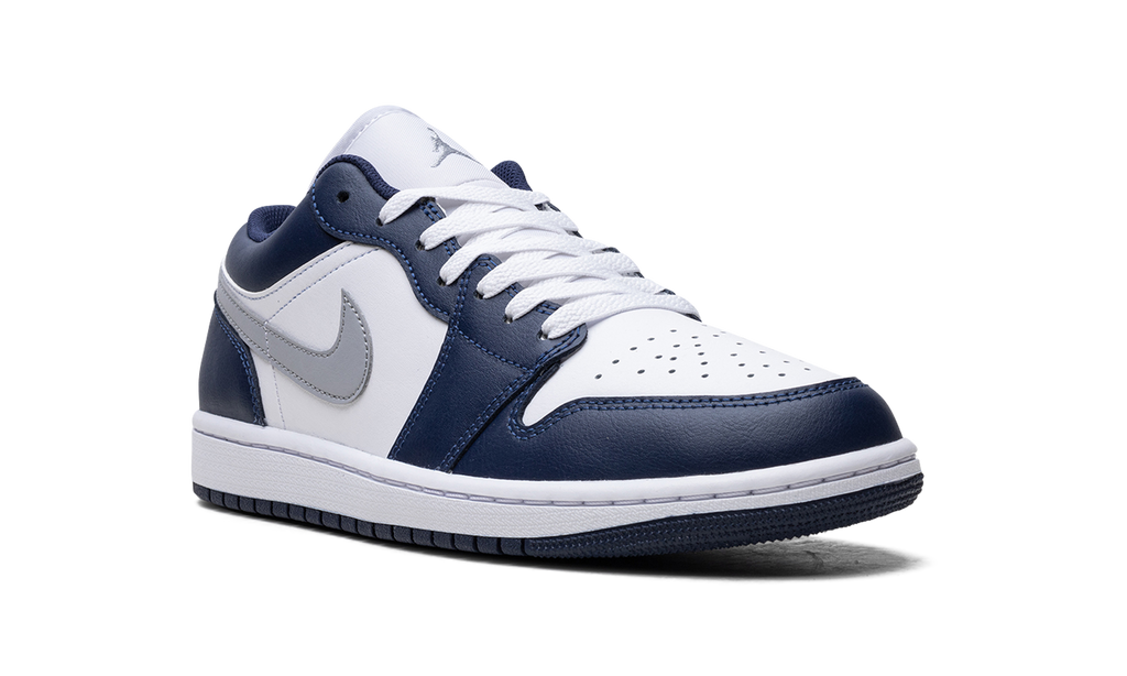 Jordan 1 Low Wolf Grey Midnight Navy