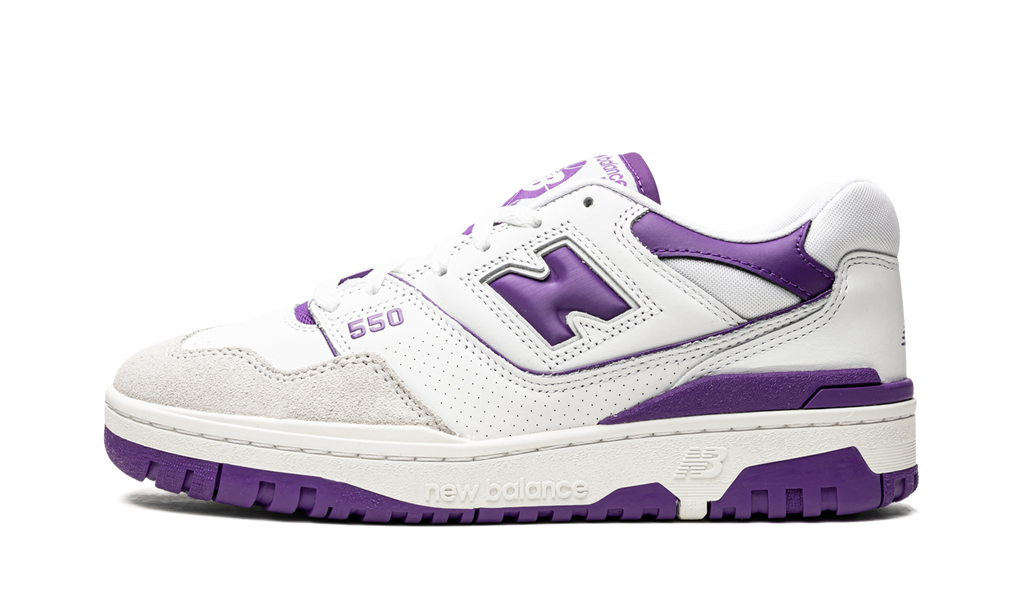 New Balance 550 Purple White