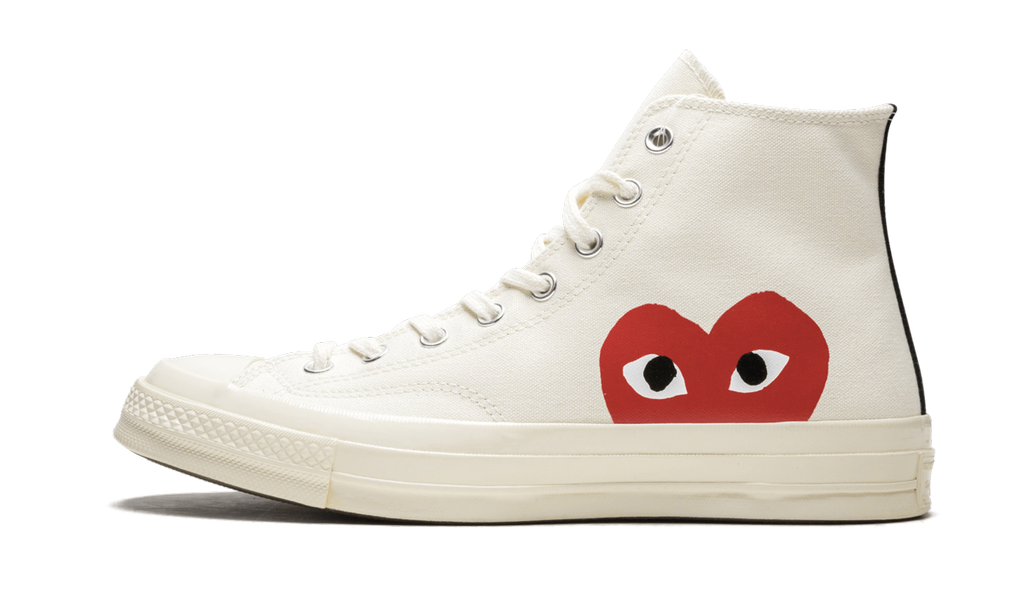 Converse Chuck Taylor All Star 70 Hi Comme des Garçons Play White