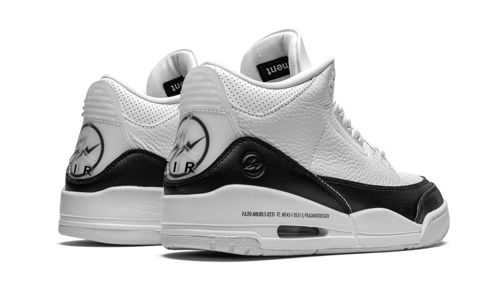 Fragment x Air Jordan 3 White