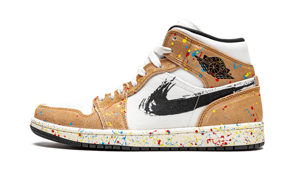 Jordan 1 Mid SE Brushstroke