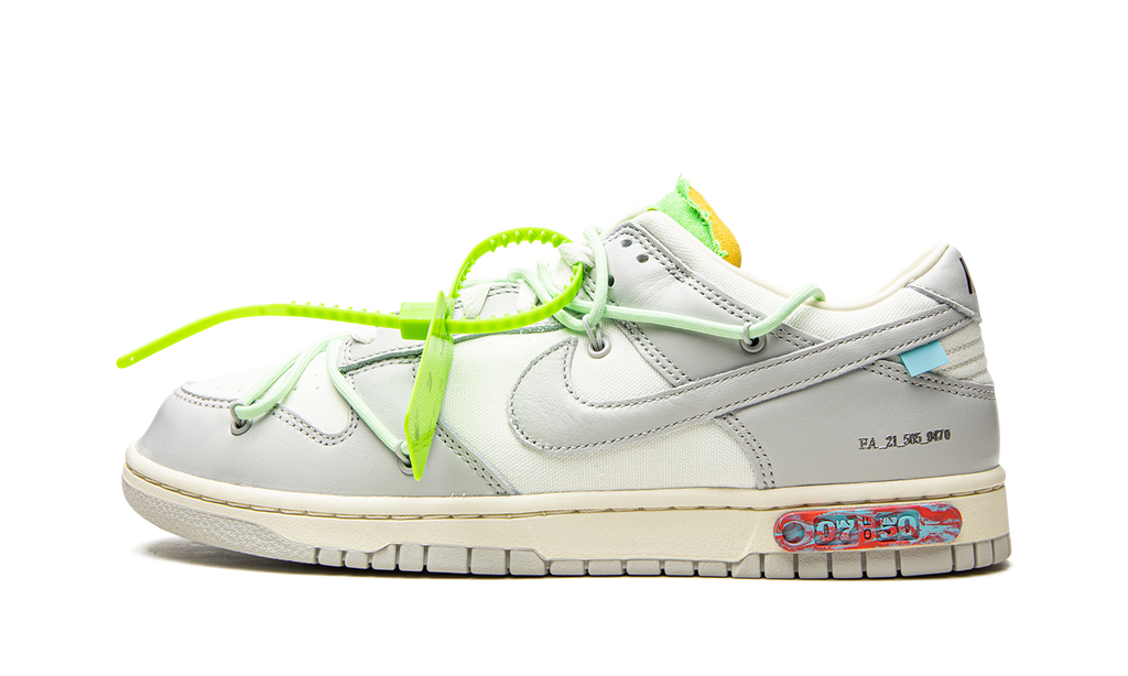 Nike Dunk Low Off White Lot 07:50