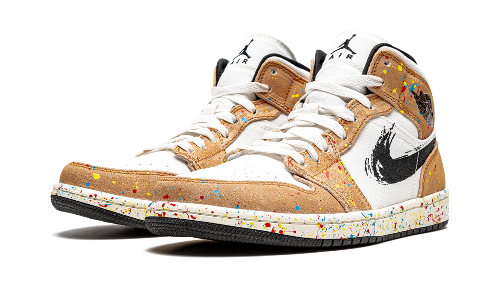 Jordan 1 Mid SE Brushstroke